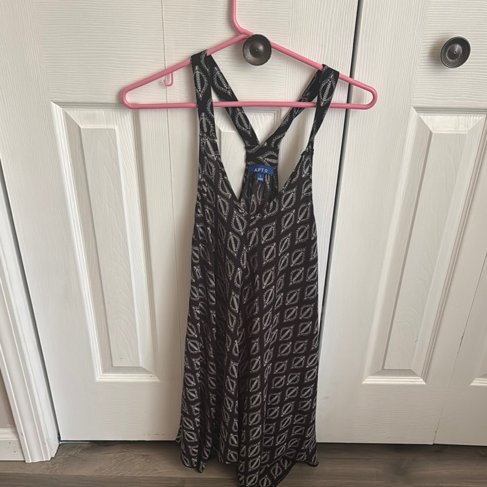 Apt. 9 Black and White Midi Dress